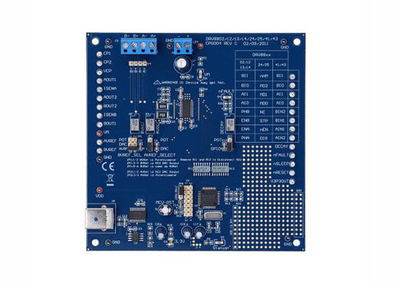 DRV8824EVM 임베디드 솔루션 45V DRV8824 양극적 스테퍼 모터 드라이버 평가 모듈