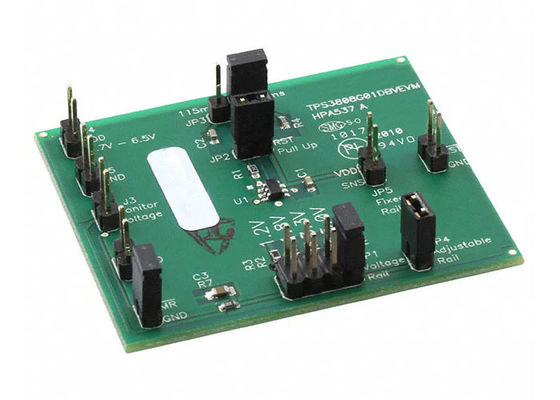 TPS3808G01DBVEVM 임베디드 솔루션 시퀀서 전원 관리 평가 보드