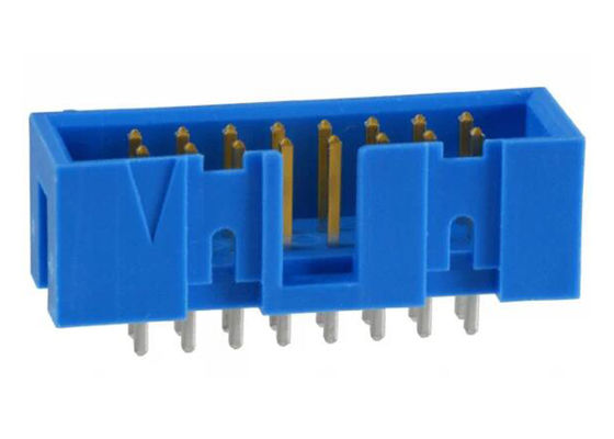 2-1761603-6 16핀 2.54mm 피치 와이어-투-보드 커넥터, 접점당 1A 전류 정격