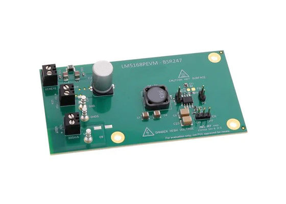 LM5168PEVM 임베디드 솔루션 300mA 115V DC/DC 벅 레귤레이터 평가 보드