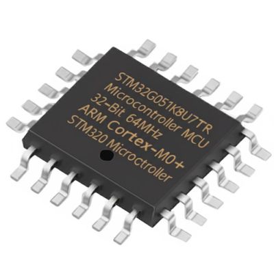 STM32G051K8U7TR 마이크로컨트롤러 MCU 32비트 64MHz ARM Cortex-M0+ (30 I/O, 1.7V ~ 3.6V 전원 공급)