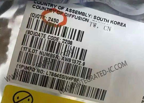 LT8645SIV 융합 회로 칩 동기 스텝 다운 조용 스위처 2 벅 조절기