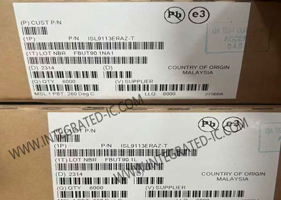 ISL9113ERAZ 집적 회로 칩 동기식 부스트 컨버터, 0.8V ~ 4.7V 입력 전압 범위, 500mA 출력 전류 및 20uA 낮은 대기 전류