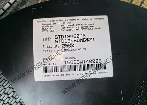 STD18N60M6 600V 13A 280mOhm Power MOSFET N-Channel Transistor with MDmesh M6 Technology