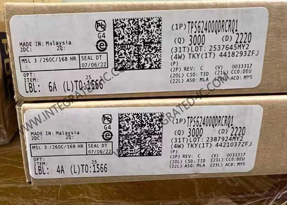 TPS62400QDRCRQ1 집적 회로 칩 2 출력 400mA 벅 스위칭 레귤레이터 IC