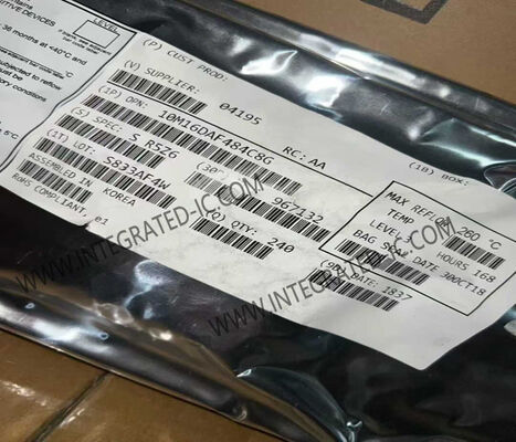 필드 프로그래밍 가능한 게이트 어레이 10M16DAF484C8G 484FBGA MAX 10 FPGA 통합 회로 549kbit 450 MHz