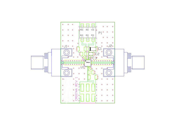 CMD270P3-EVB 임베디드 솔루션 브로드밴드 MMIC 저소음 증폭기 평가 위원회