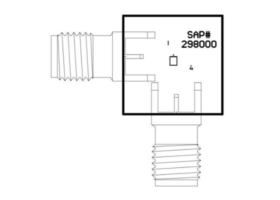 QPQ1040QEVB 임베디드 솔루션 고전력 대용량 음파 TX 필터 평가판