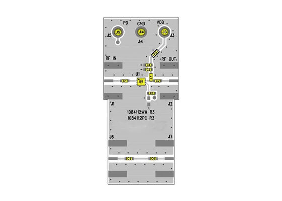 TQL9047-PCB-RF 임베디드 솔루션 50MHz ~ 4.2GHz 고 선형성 이득 블록 평가판