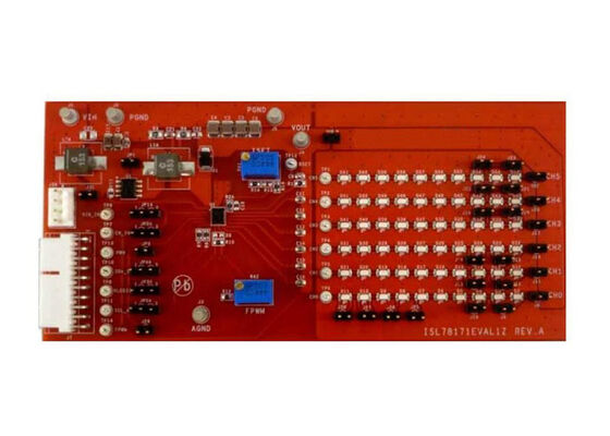 ISL78171EVAL1Z 임베디드 솔루션 ISL78171 50mA 자동차 LED 드라이버 평가 보드