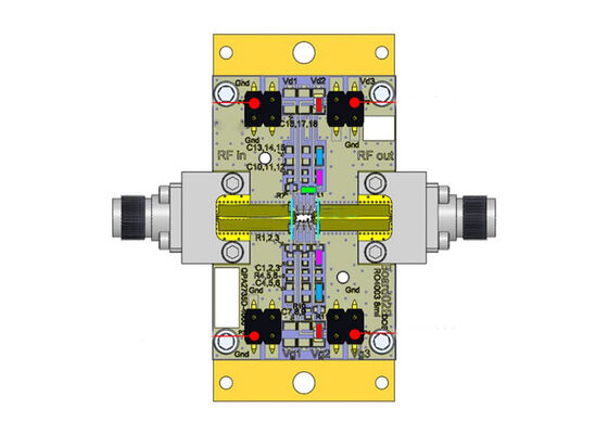 QPA2735DEVB01 임베디드 솔루션 13GHz ~ 20GHz 저잡음 증폭기 평가 보드