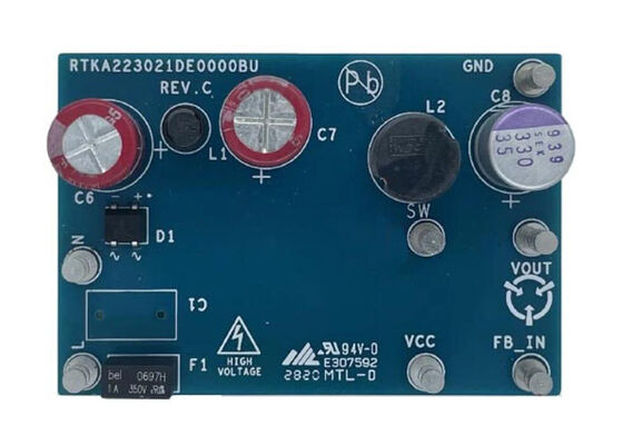 RTKA223021DE0000BU 내장 솔루션 RAA223021 고전압 버크 변환기 평가 위원회