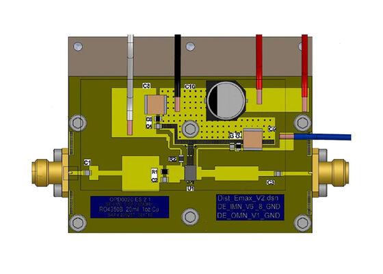 QPD0020EVB01 임베디드 솔루션 35W 48V 6GHz GaN RF 전력 트랜지스터 평가판