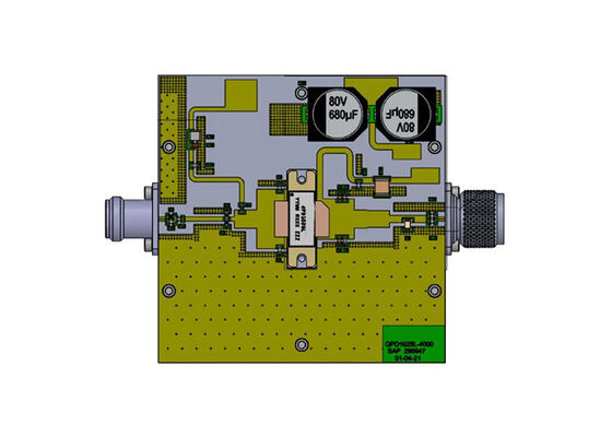 QPD1028LEVB6 임베디드 솔루션 750W 65V GaN RF 입력 매칭 트랜지스터 평가 보드