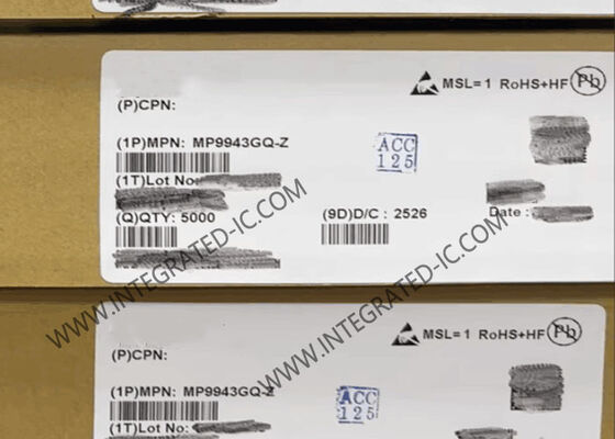 MP9943GQ-Z 융합회로 칩 고효율 3A 36V 동기 단계 다운 변환기