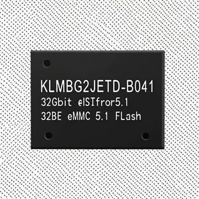 KLMBG2JETD-B041 메모리 IC 칩 32Gbit eMMC 5.1 플래시 저장 IC HS400 인터페이스