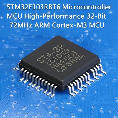 STM32F103RBT6 마이크로컨트롤러 MCU 32비트 ARM Cortex-M3 MCU, 72MHz 및 128KB 플래시 메모리