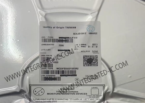 통합 회로 칩 MC33FS5502Y3ES 15mA 자동차 전력 관리 IC 56-VFQFN