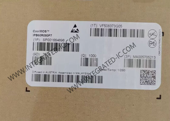 IPB60R080P7 통합 회로 칩 고 에너지 효율 N 채널 전력 MOSFET 트랜지스터