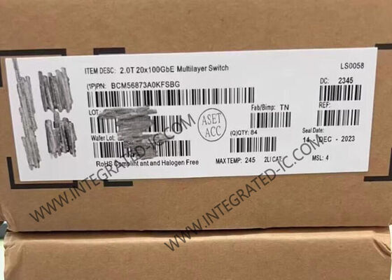 BCM56873A0KFSBG 이더넷 IC 2.0Tb/s Trident3-X7 프로그래밍 가능한 다층 스위치