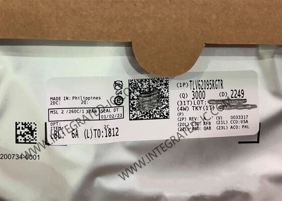 TLV62095RGTR 융합 회로 칩 4A DCS-컨트롤TM을 갖춘 고효율 스텝 다운 변환기