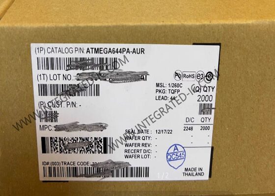 ATMEGA644PA-AUR AVR 마이크로컨트롤러 MCU 고성능 저전력 8비트 20MHz