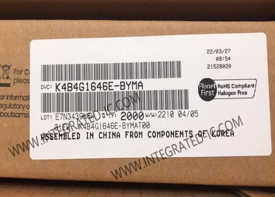 K4B4G1646E-BYMA 메모리 IC 칩 4Gb 1866Mbps E-die DDR3L SDRAM 메모리 FBGA-96