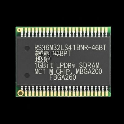 RS256M32LS4D1BNR-46BT 메모리 IC 칩 1Gbit LPDDR4 SDRAM, 256Mb x 32비트 구성 및 FBGA-200 패키지에서 8.53GB/s 데이터 전송 속도