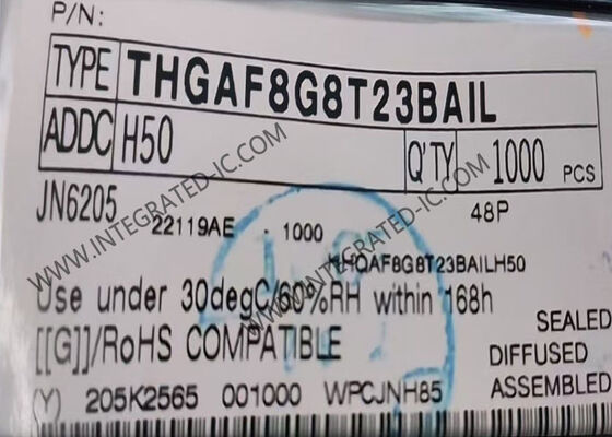 32Gbit UFS 플래시 NAND 메모리 IC 칩과 UFS 2.1 인터페이스 153-WFBGA 패키지