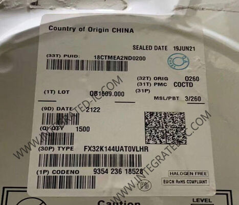 FX32K144UAT0VLHR 32비트 마이크로컨트롤러 MCU, 자동차 애플리케이션용 112MHz ARM Cortex-M4F 코어 (2.7V-5.5V)