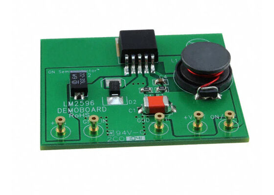 LM2596ADPBCKGEVB 임베디드 솔루션 3A 4.5V ~ 40V DC/DC 스텝다운 평가 보드