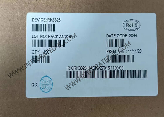 RK3326 AI 프로세서 칩 쿼드 코어 ARM 코텍스-A35 응용 프로그램 프로세서 1080P 비디오 인코딩 및 Mali-G31MP2 GPU