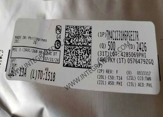 TM4C1231H6PGEI7R 32비트 80MHz ARM Cortex-M4F 마이크로컨트롤러 MCU, 256kB 플래시 메모리, LQFP-144 패키지