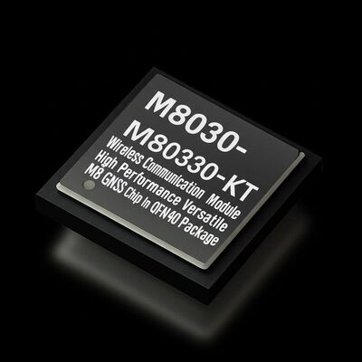 M8030-KT 고성능 다용도 M8 GNSS 칩 무선 통신 모듈, QFN40 패키지