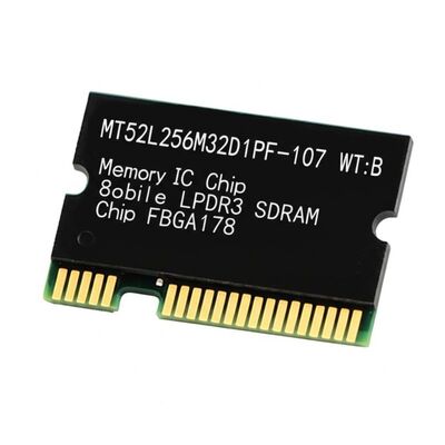 MT52L256M32D1PF-107 WT:B 8Gbit 933 MHz LPDDR3 SDRAM 메모리 IC 칩, FBGA178 패키지, 256M x 32 구성