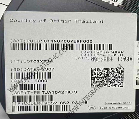 TJA1042TK 통합 회로 칩 대기 모드와 고속 CAN 트랜시버