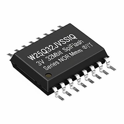 W25Q32JVSSIQ 32 Mbit 133 MHz NOR 플래시 메모리 IC 칩 SOIC8 SpiFlash 시리즈