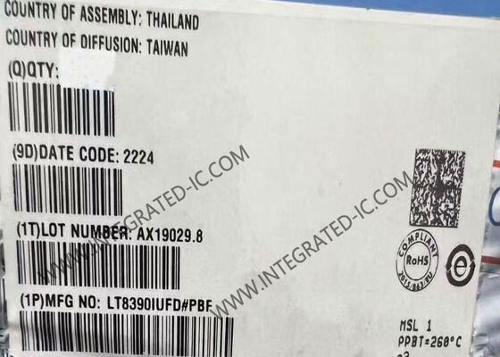 LT8390IUFD 60V 4 스위치 벅 부스트 컨트롤러 IC 칩 QFN28 패키지