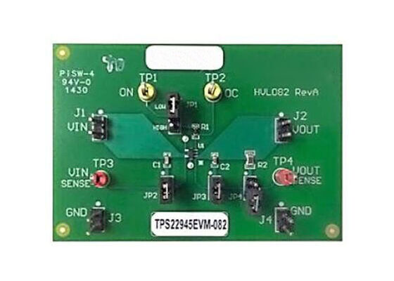 TPS22945EVM-082 임베디드 솔루션 평가 모듈 (TPS22945 로드 스위치용)