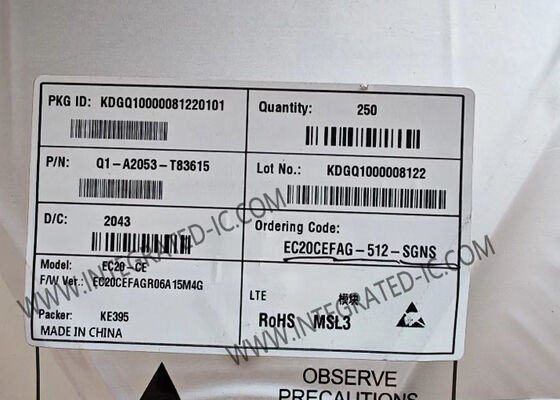 EC20CEFAG-512-SGNS 고정도 LTE Cat 4 무선 통신 모듈