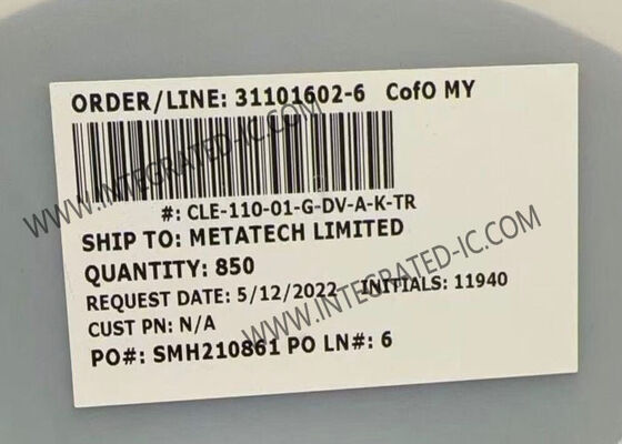 CLE-110-01-G-DV-A-K-TR 20 위치 0.80mm Pitch Tiger Beam 소켓 스트립 보드에서 보드 연결 장치