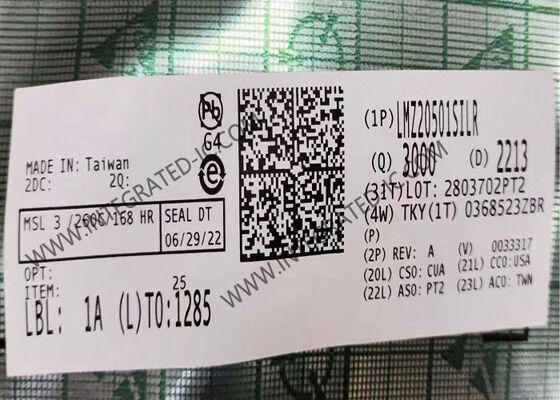 LMZ20501SILR 집적 회로 칩 나노 모듈 레귤레이터, 1A 출력 전류, 2.7V ~ 5.5V 입력 전압, 고밀도 설계