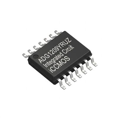 ADG1209YRUZ 4채널 iCMOS 아날로그 멀티플렉서, 550MHz 대역폭, 200오프 (Ohm) 단속 저항 TSSOP16