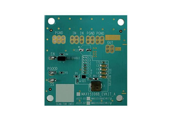 MAX15106BEVKIT 임베디드 솔루션 MAX15106 6A 스텝 다운 조절기 평가 키트