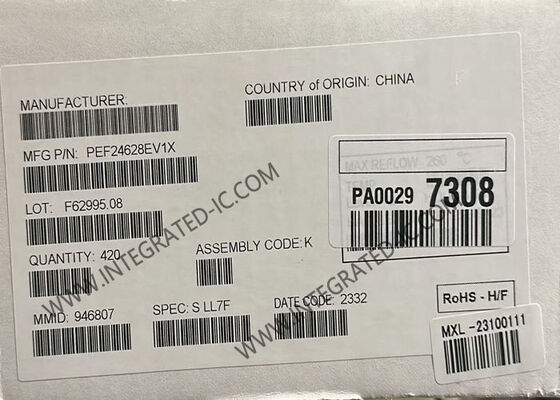 PEF24628EV1X 4채널 SHDSL 트랜시버 시스템-온-칩, LBGA-324 패키지 속도의 60Mbps