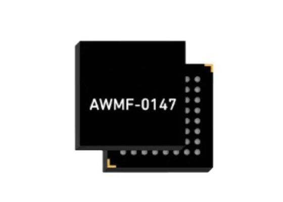 AWMF-0147 무선 통신 모듈 13.75GHz에서 14.5GHz Ku-Band Quad 4x2 Tx Beamformer IC 1.2V 동작
