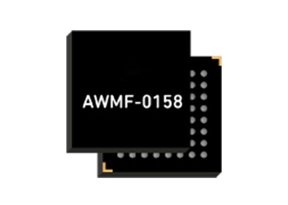 AWMF-0158 무선 통신 모듈 26.5~29.5 GHz 단극화 빠른 빔 스티어링 5G 단계 배열 IC