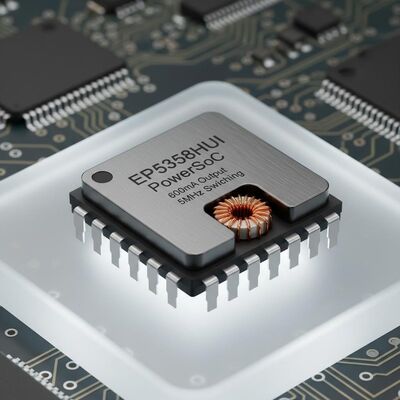 EP5358HUI 통합 회로 칩 PowerSoC 600mA 출력 전류 5 MHz 스위칭 주파수 및 통합 인듀서