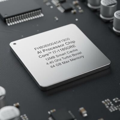 FH8069004541900 AI 프로세서 칩 코어TM i7-1185GRE 12MB 스마트 캐시 4.40 GHz 터보 부스트 및 64 GB 최대 메모리