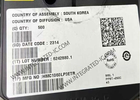 HMC1060LP3ETR 통합 회로 칩 쿼드 저소음 고 PSRR 선형 전압 조절기 500 mA 출력 전류